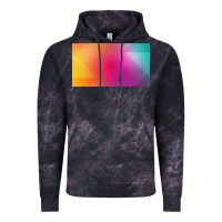 Cloud Black multicolor abstract lines Vintage Hoodie - chombo