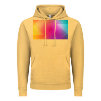 Vintage Mustard multicolor abstract lines Vintage Hoodie - chombo
