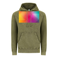 Vintage Olive multicolor abstract lines Vintage Hoodie - chombo