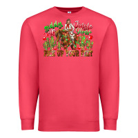 Cardinal Giddy Up Jingle Horse Pick Up Your Feet Premium Sweatshirt - CowhideDigitalArt