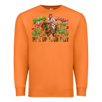 Carrot Giddy Up Jingle Horse Pick Up Your Feet Premium Sweatshirt - CowhideDigitalArt