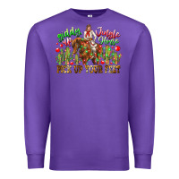 Purple Giddy Up Jingle Horse Pick Up Your Feet Premium Sweatshirt - CowhideDigitalArt