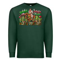 Sports Green Giddy Up Jingle Horse Pick Up Your Feet Premium Sweatshirt - CowhideDigitalArt