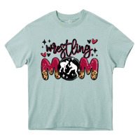 Arona wrestling mom Heavy Core Tee - MaliasSmallBusiness