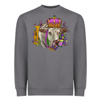 Storm charolais mardi gras Heavyweight Sweatshirt - OliviaCreatesArt