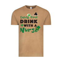 Vintage Camel Safety First Drink With A Nurse Vintage Tee - Bettercallsaul