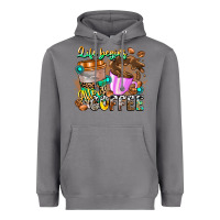 Storm Life Begins After Coffee Heavyweight Hoodie - CowhideDigitalArt