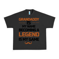 Pigment Black Grandaddy Is My Name Becoming A Legend Is My Game Urban Heavy Tee - Bettercallsaul