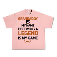 Salmon Grandaddy Is My Name Becoming A Legend Is My Game Urban Heavy Tee - Bettercallsaul