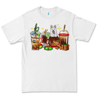 White Christmas coffee cups with White Shepherd Premium Tee - RanaPortraitStore