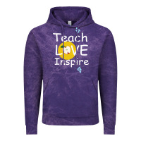 Cloud Purple teach love inspire Vintage Hoodie - Bettercallsaul
