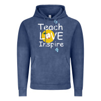 Vintage Denim teach love inspire Vintage Hoodie - Bettercallsaul