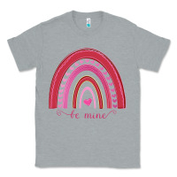 Heather Grey Valentines Day Rainbow Classic Tee - Bettercallsaul