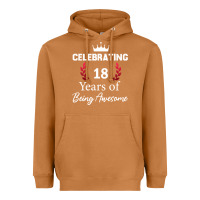 Meerkat 18 years of being awesome, 18 year old birthday gi Heavyweight Hoodie - tuanDangUi