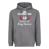 Storm 18 years of being awesome, 18 year old birthday gi Heavyweight Hoodie - tuanDangUi