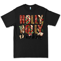 Black holly jolly teacher Premium Tee - MaliasSmallBusiness