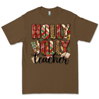 Cacao holly jolly teacher Premium Tee - MaliasSmallBusiness