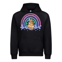 Black bunny rainbow Urban Hoodie - Artiststas