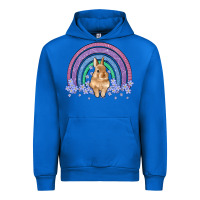 Cobalt bunny rainbow Urban Hoodie - Artiststas