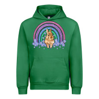 Emerald bunny rainbow Urban Hoodie - Artiststas