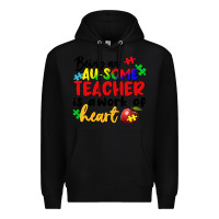 Black being an au some teacher is a work of the heart Premium Hoodie - FaDigitalArtStudio