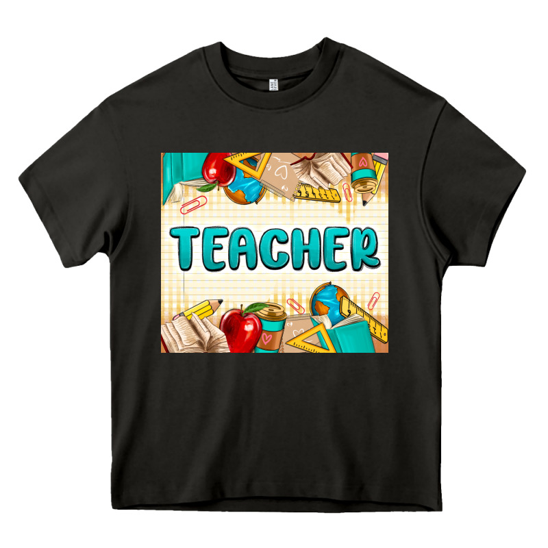 Teacher Heavy Core Tee by MaliasSmallBusiness | Teevron
