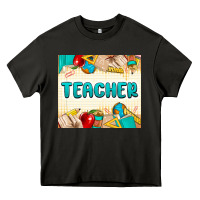 Asphalt teacher Heavy Core Tee - MaliasSmallBusiness