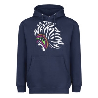 Navy ultimate warrior Heavyweight Hoodie - tuanDangUi