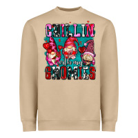 Chillin With My Gnomies Olivia Heavyweight Sweatshirt | Teevron