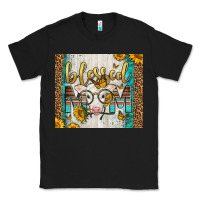 Black Western Blessed Mom Baby Calf Classic Tee - LillyAllenDesigns