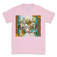 Bubblegum Pink Western Blessed Mom Baby Calf Classic Tee - LillyAllenDesigns