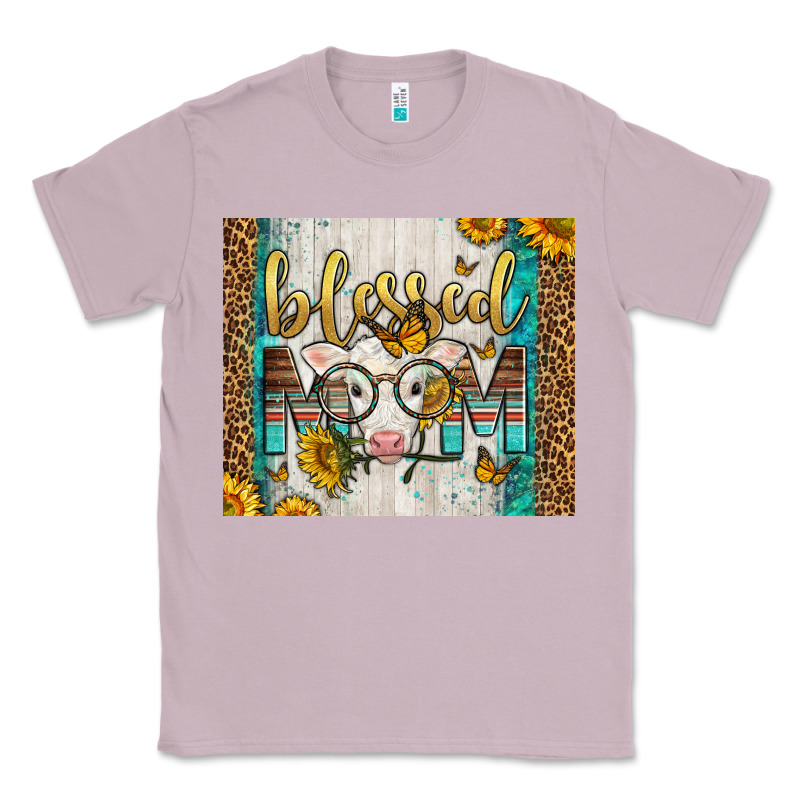 Western Blessed Mom Baby Calf Classic Tee by LillyAllenDesigns | Teevron