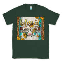 Sports Green Western Blessed Mom Baby Calf Classic Tee - LillyAllenDesigns