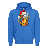 True Royal christmas beer Zipper Hoodie - FaDigitalArtStudio