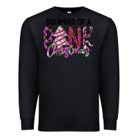 Black Dreaming Of A Pink Christmas Premium Sweatshirt - CowhideDigitalArt