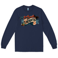 Navy I'm not drunk I'm patriotic Long Sleeve Tee - HowdyJamesFarm