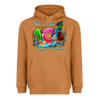 Meerkat name flying into 100 days of school Heavyweight Hoodie - CowhideDigitalArt