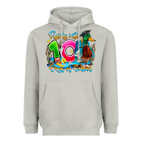 Moon Dust name flying into 100 days of school Heavyweight Hoodie - CowhideDigitalArt