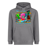 Storm name flying into 100 days of school Heavyweight Hoodie - CowhideDigitalArt