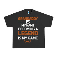 Pigment Black Grandaddy Is My Name Becoming A Legend Is My Game Urban Heavy Tee - Bettercallsaul