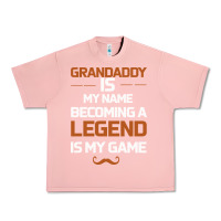 Salmon Grandaddy Is My Name Becoming A Legend Is My Game Urban Heavy Tee - Bettercallsaul