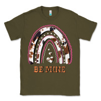 Army Green Valentines Day Rainbow, Valentines Day Rainbow Cowhide, Classic Tee - Bettercallsaul