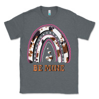 Charcoal Heather Valentines Day Rainbow, Valentines Day Rainbow Cowhide, Classic Tee - Bettercallsaul