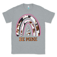 Heather Grey Valentines Day Rainbow, Valentines Day Rainbow Cowhide, Classic Tee - Bettercallsaul