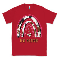 Red Valentines Day Rainbow, Valentines Day Rainbow Cowhide, Classic Tee - Bettercallsaul