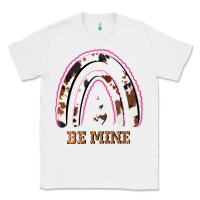 White Valentines Day Rainbow, Valentines Day Rainbow Cowhide, Classic Tee - Bettercallsaul