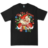 Black mexican santa Premium Tee - MaliasSmallBusiness