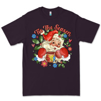 Plum mexican santa Premium Tee - MaliasSmallBusiness