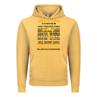 Vintage Mustard TAURUS FACTS Vintage Hoodie - Bettercallsaul