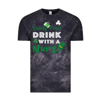 Cloud Black Safety First Drink With A Nurse Vintage Tee - Bettercallsaul